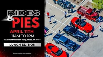 Rides & Pies - April - LUNCH EDITION