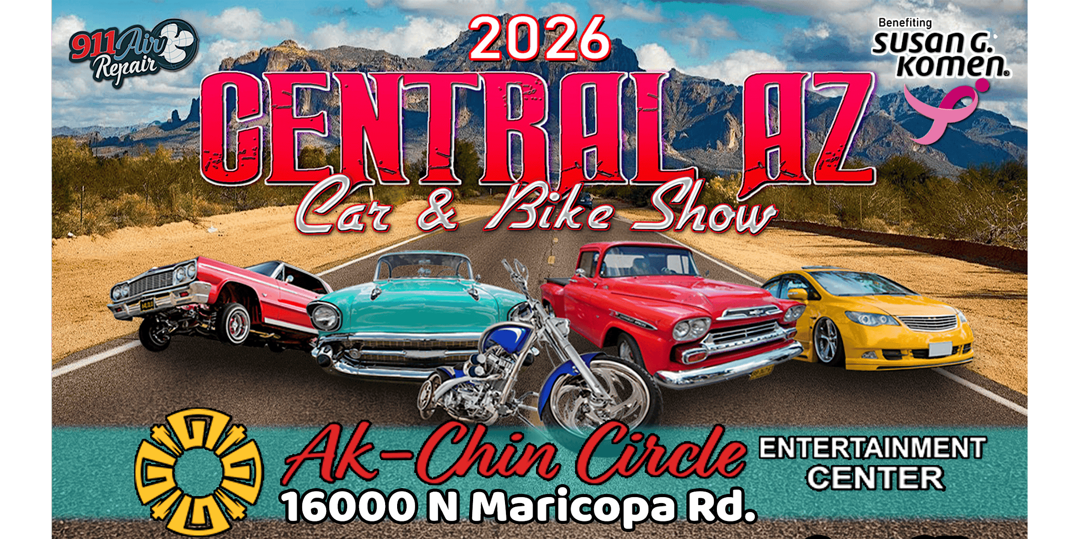 2026 Central AZ Car & Bike Show Registration