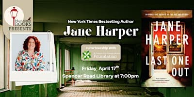 An Evening with Jane Harper- LAST ONE OUT
