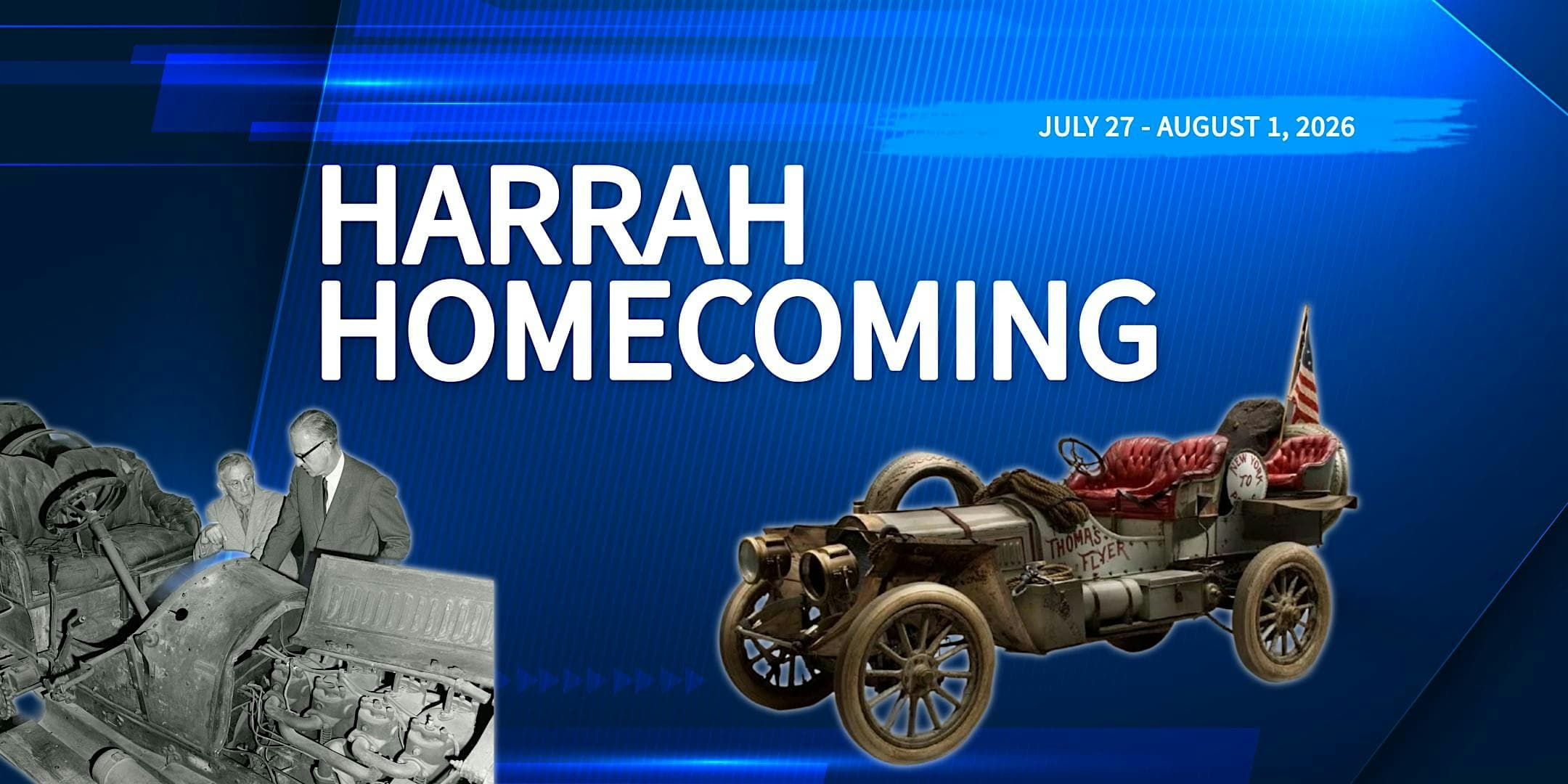 The Harrah Homecoming - July 27th to August 1st, 2026