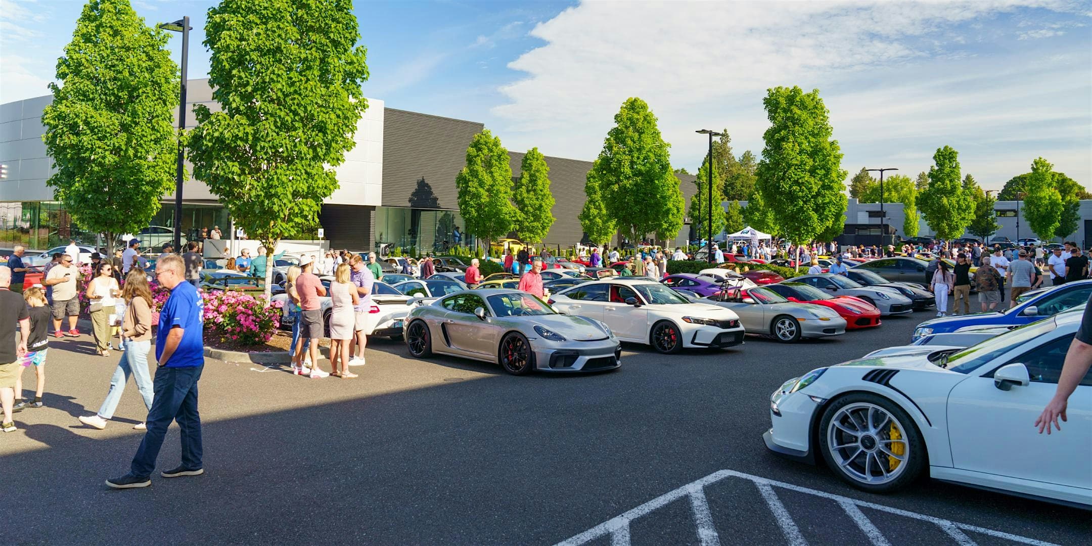 Cars and Coffee at Porsche & Audi Beaverton