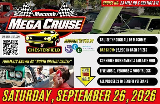 Macomb St. Clair Mega Cruise Chesterfield