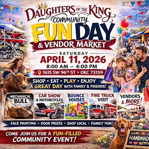OKC Family Fun Day, Craft & Vendor Market | Car Show, Motorcycle Show, Kids