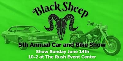 5th Annual Black Sheep Co Car and Bike Show
