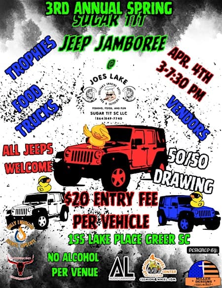 3rd Annual Spring Sugar Tit Jeep Jamboree