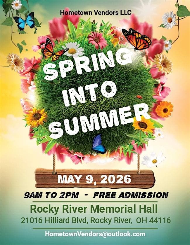 5th Annual Spring into Summer Craft & Vendor Show