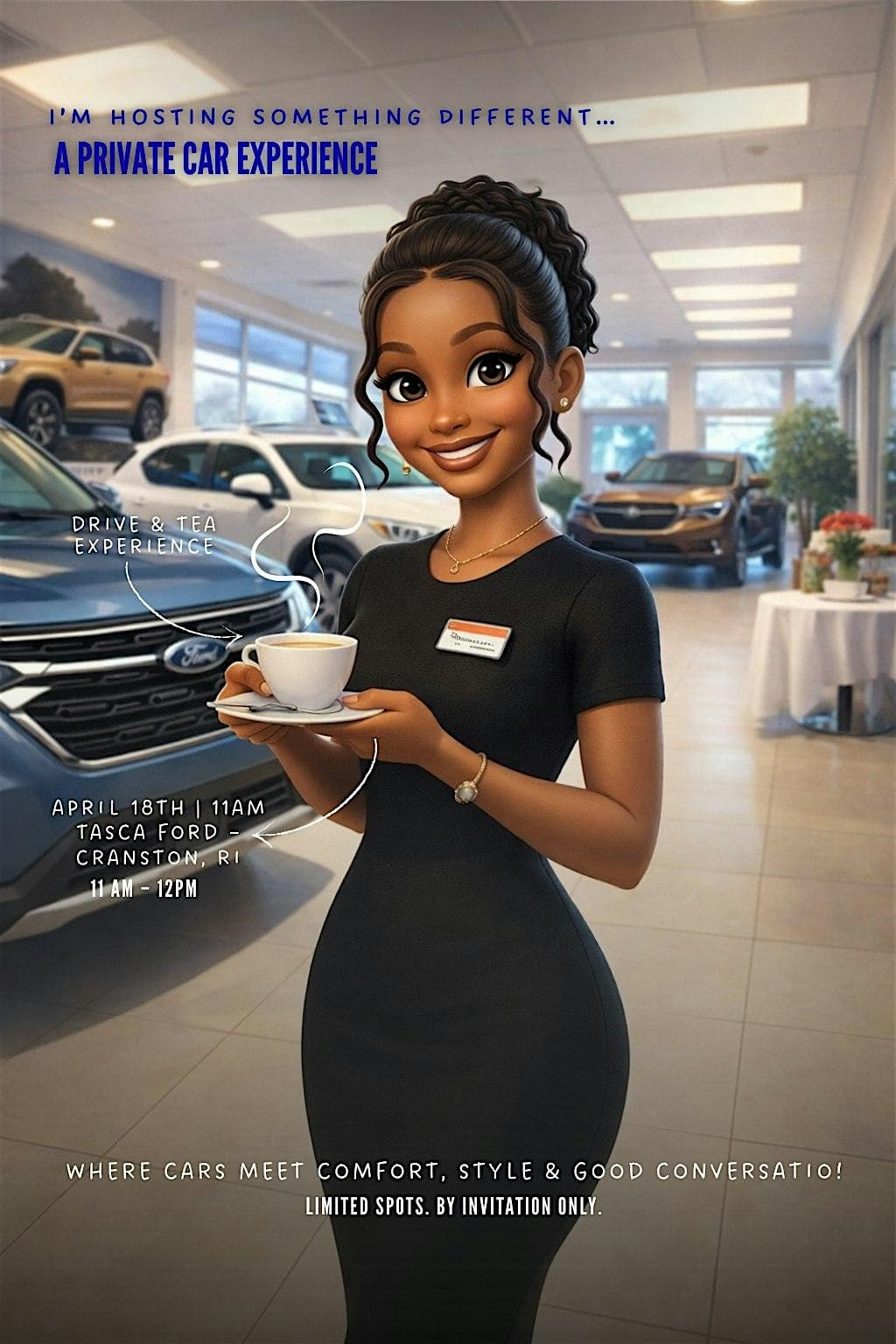 Drive & Tea Experience A Private Car Experience with Tania Teixeira