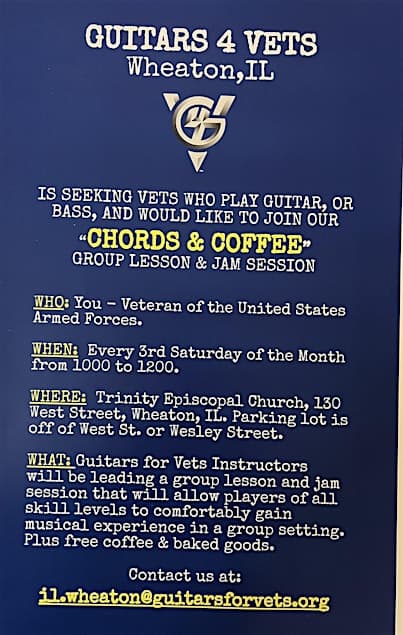 Veterans Chords & Coffee
