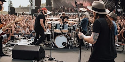 Journey and cars teibute band with dancing limited seats