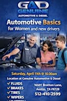 Genuine Automotive & Diesel - Automotive Basics for Women & New Drivers