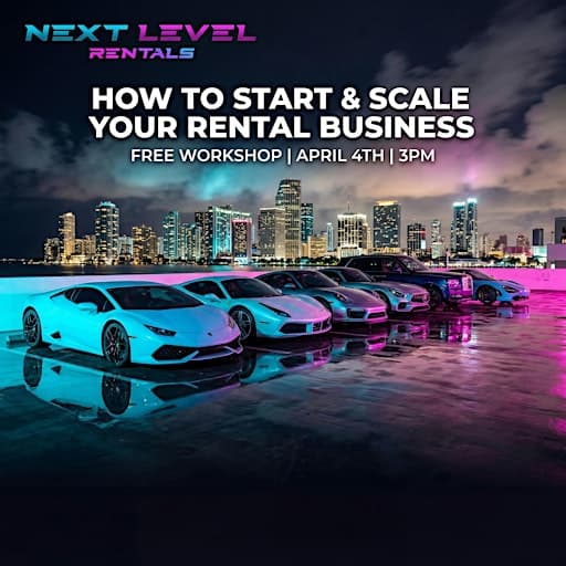 FREE WORKSHOP: START YOUR OWN CAR BUSINESS