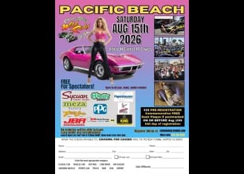 PACIFIC BEACH CAR SHOW! 'Wild Rides'