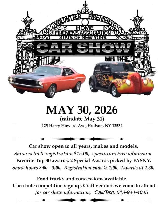 The FASNY Firefighters Home CAR SHOW