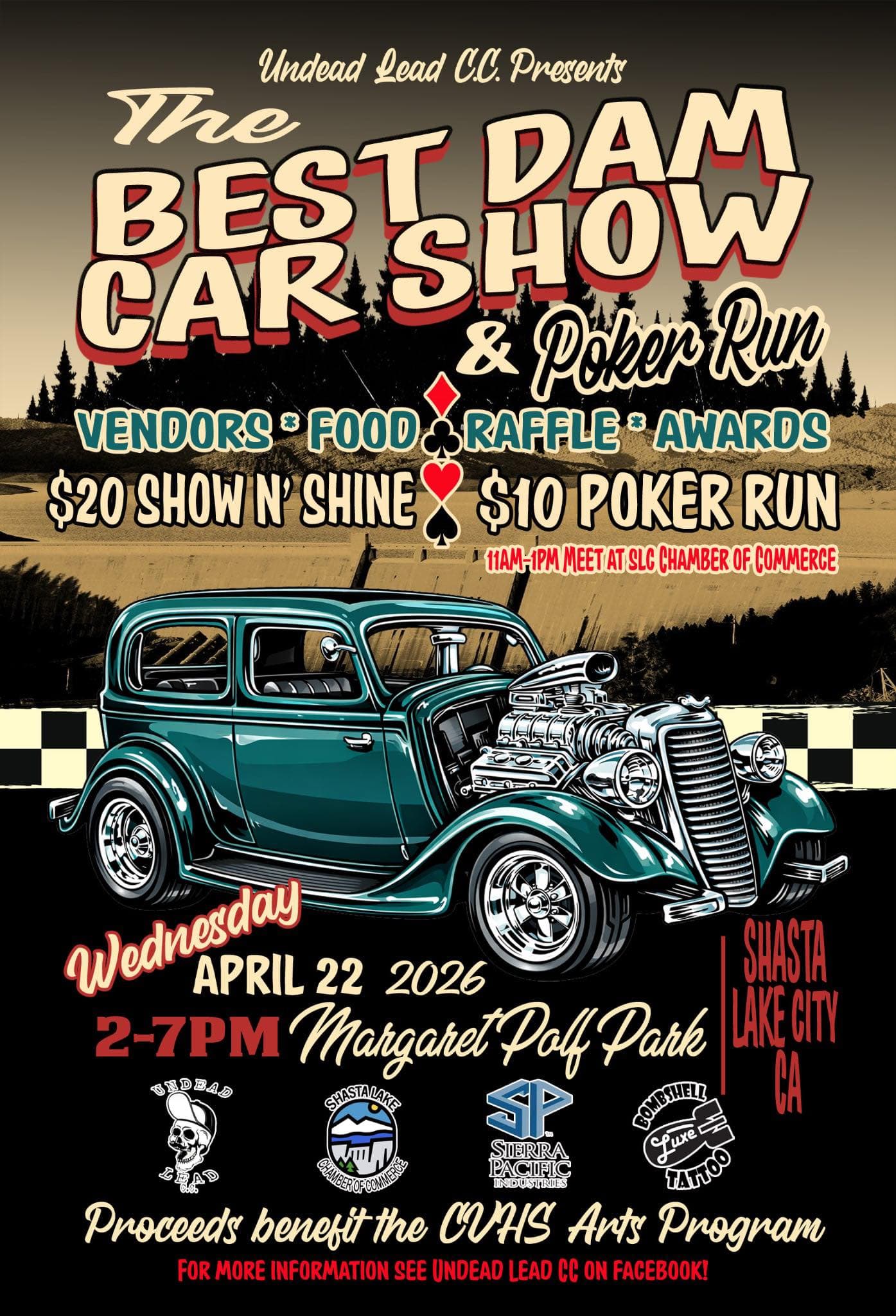 The Best Dam Car Show & Poker Run