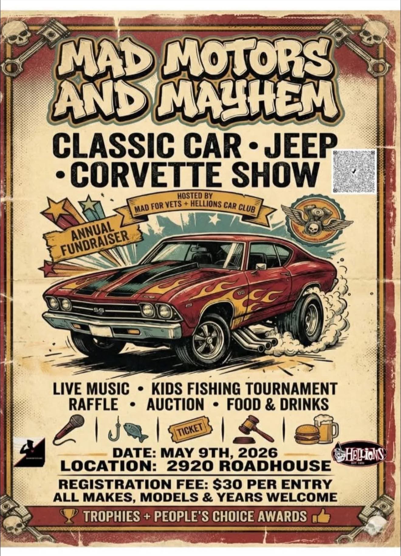 Hellions Car Club May 9th 2026 Tomball,Tx.