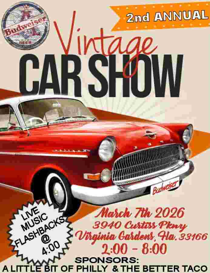 2nd Annual Vintage Car Show