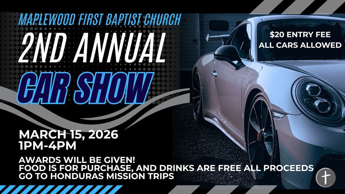 2nd Annual Car Show at 4501 Maplewood Dr, Sulphur, LA, United States, Louisiana 70663 on 15th...