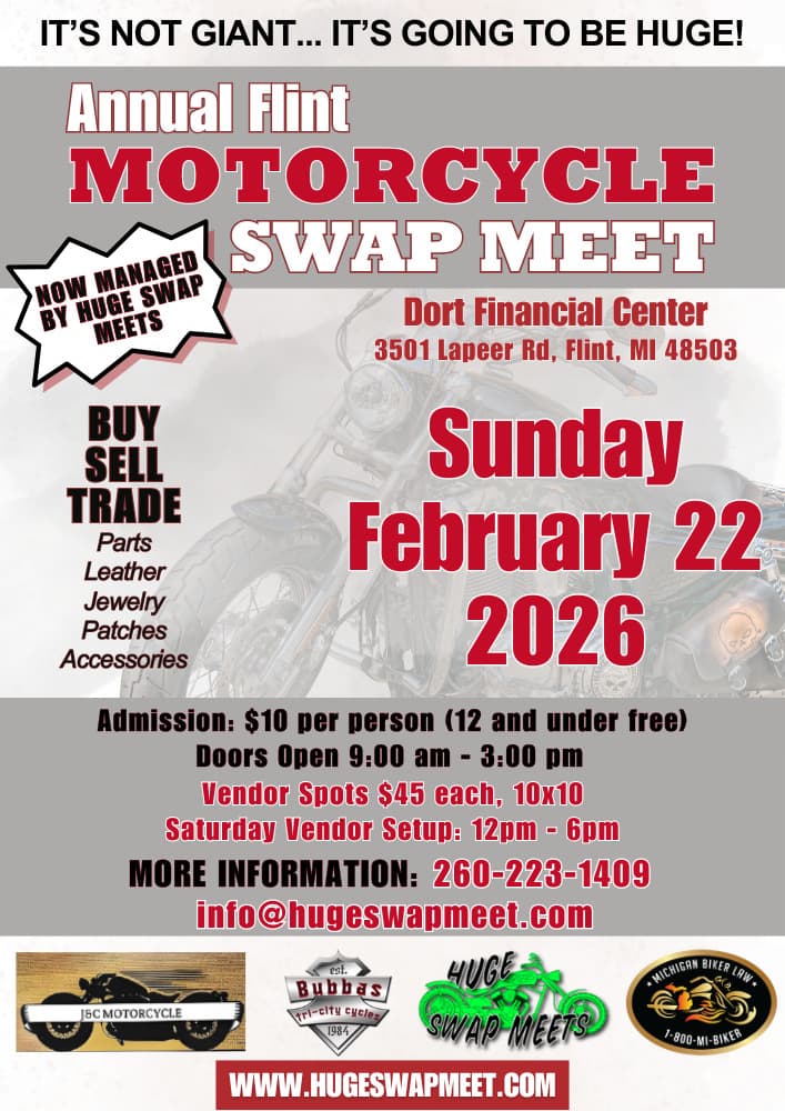 Flint Motorcycle Swap Meet 2026