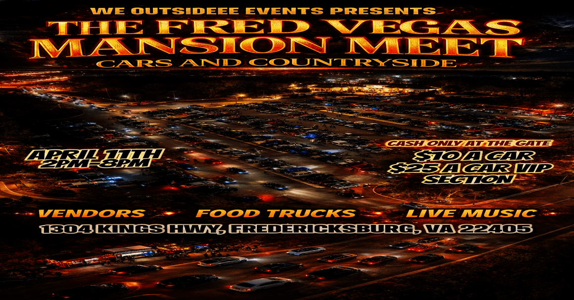 The Fred Vegas Mansion Meet: Cars & Countryside tickets