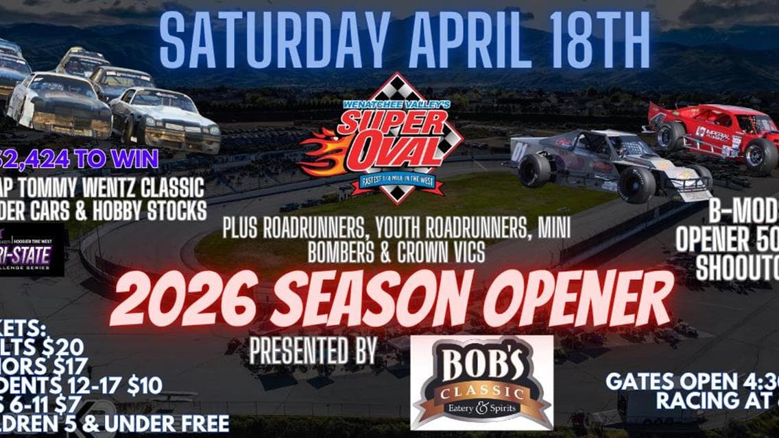 WVSO Season Opener April 18th