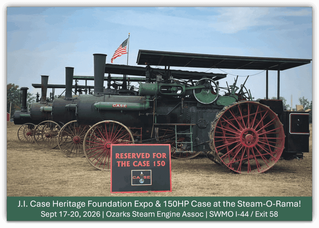 64th Annual Steam-O-Rama | September 17 - 20 2026