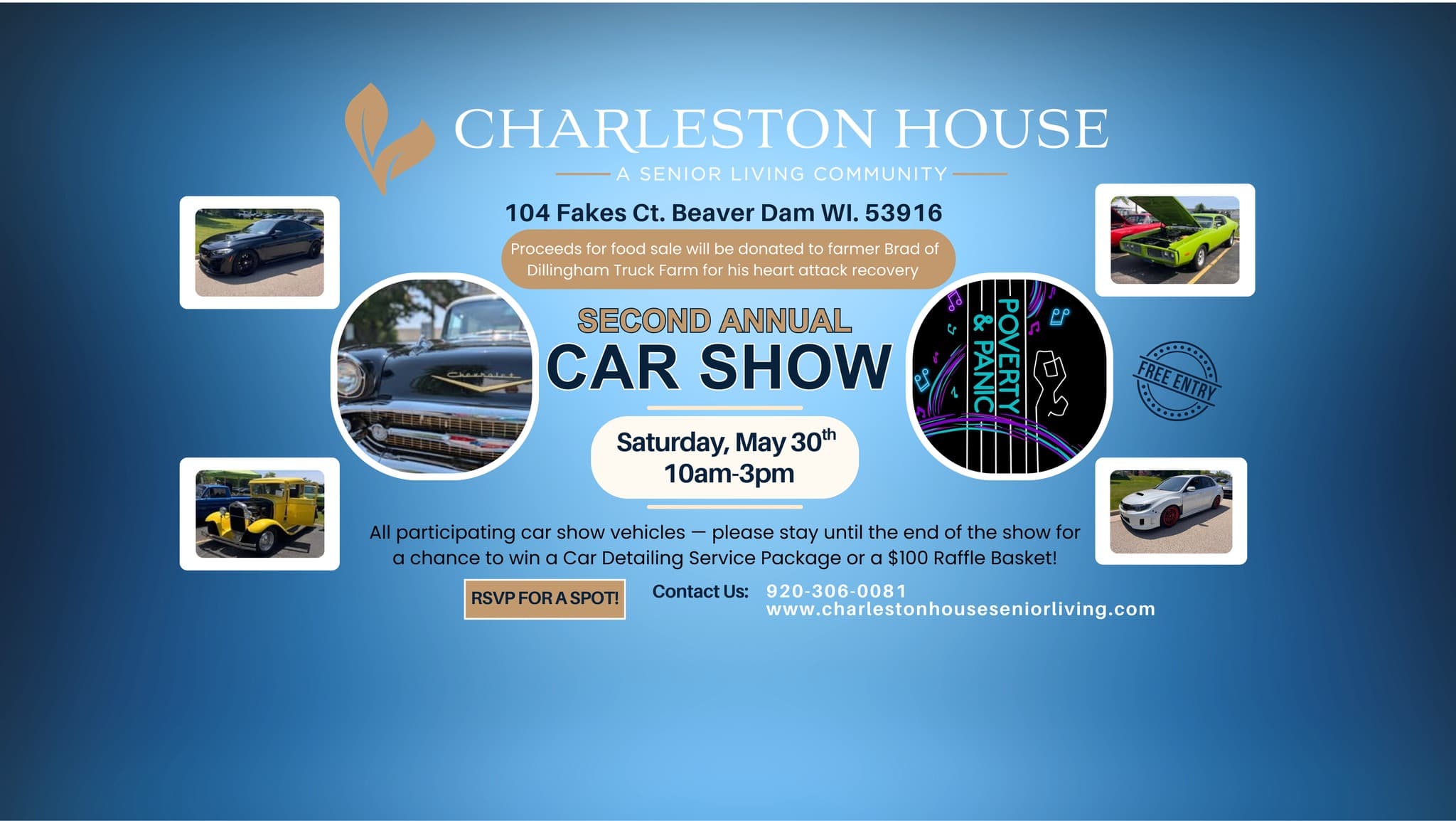 Charlestown House Car Show - Beaver Dam - 5/30/2026