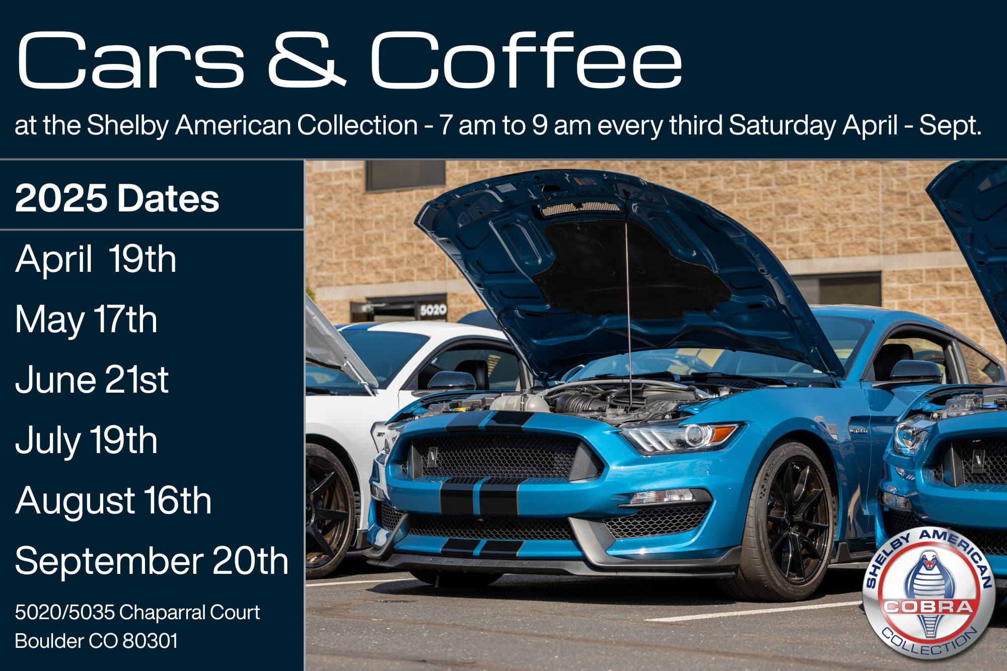 Cars & Coffee at Shelby American
