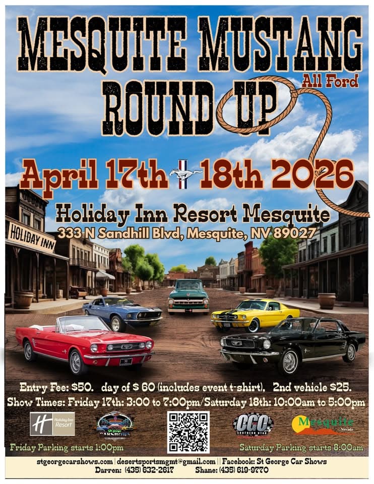 Mesquite Mustang and All Cars Round Up