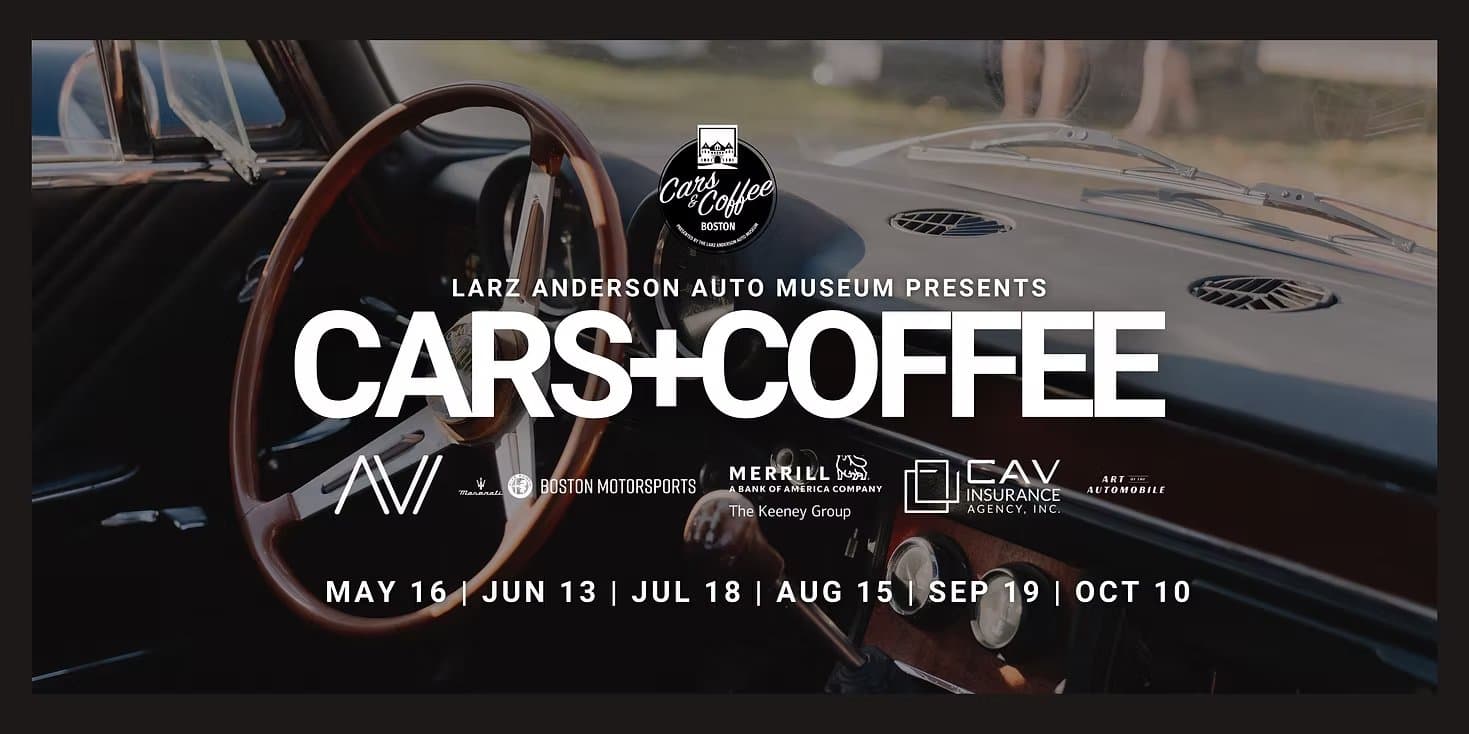 Cars and Coffee Boston - May 16, 2026