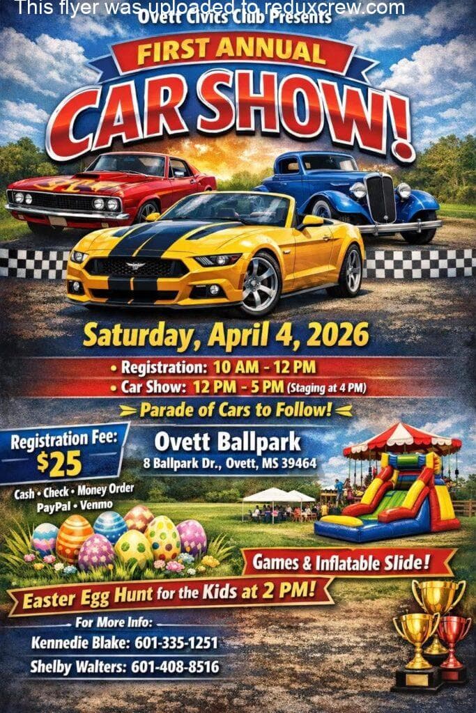 First Annual Car Show - Ovett, MS