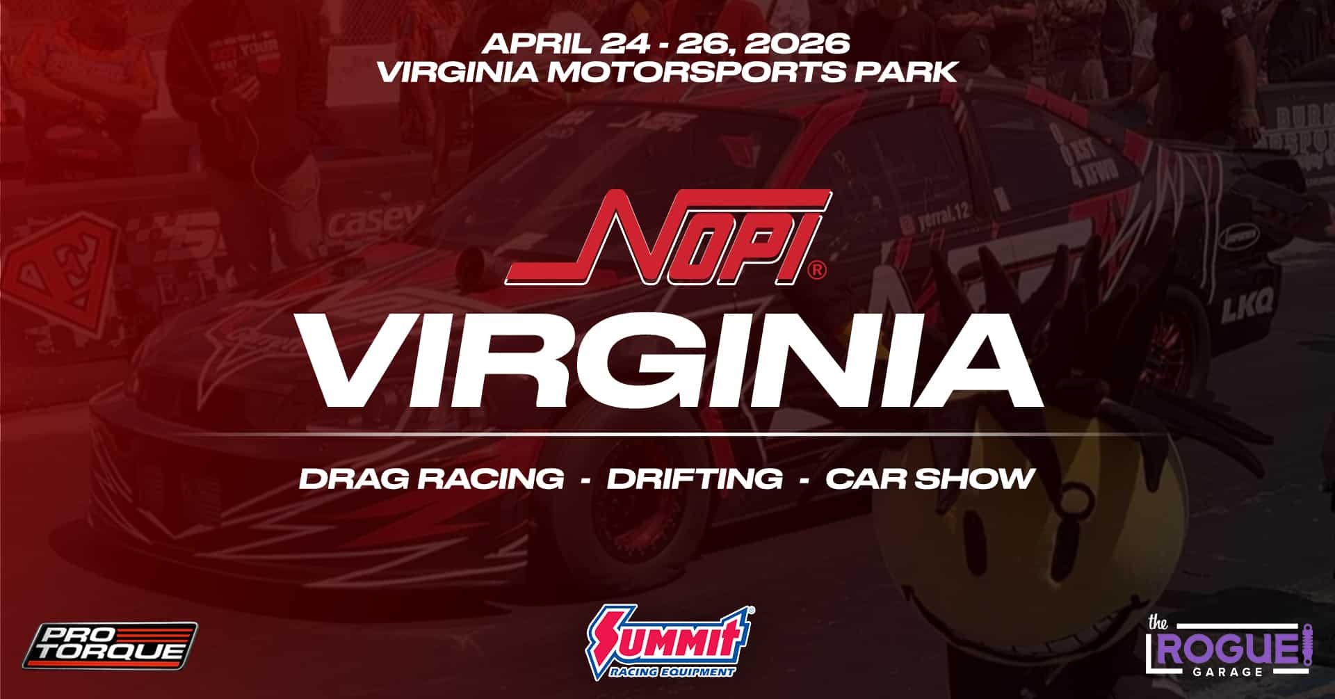 NOPI Nationals Super Show at Virginia Motorsports Park (VMP)