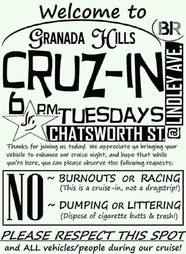 Grenada Hills Cruz-In