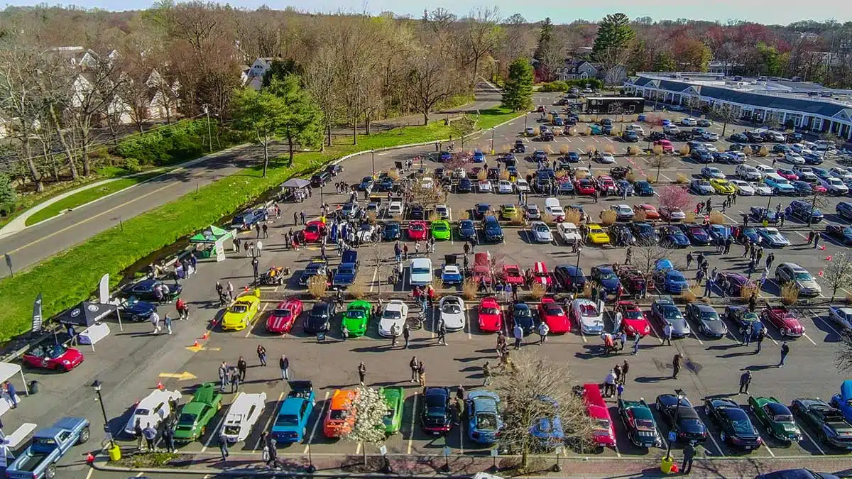 Cars & Coffee Darien Cannonball Run Reunion