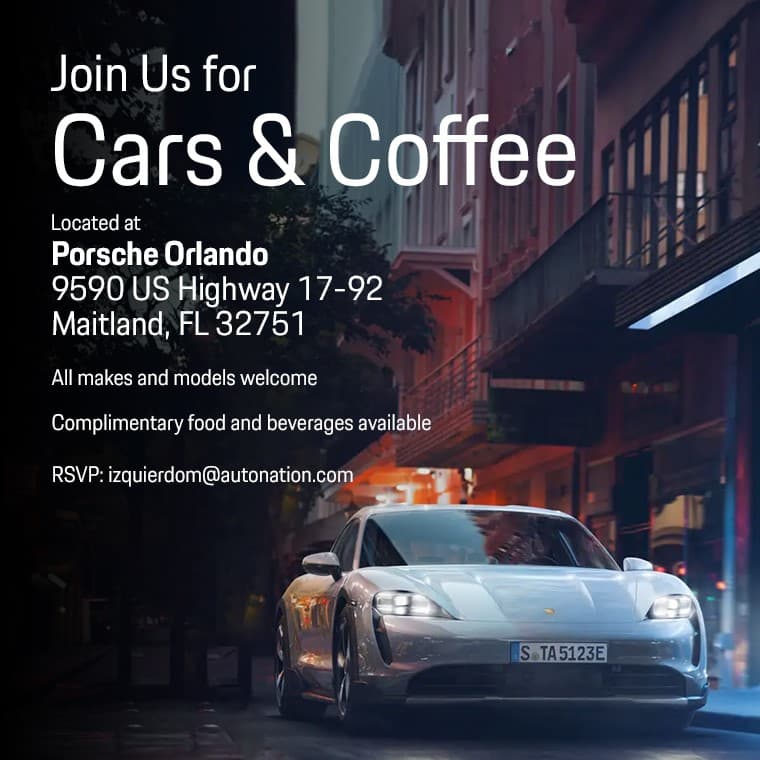 Porsche Orlando Cars & Coffee