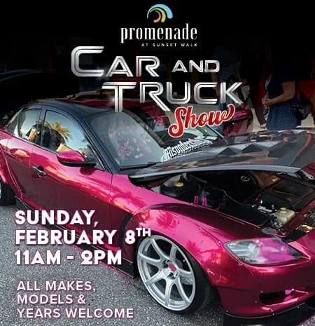 Promenade at Sunset Walk Car and Truck Show