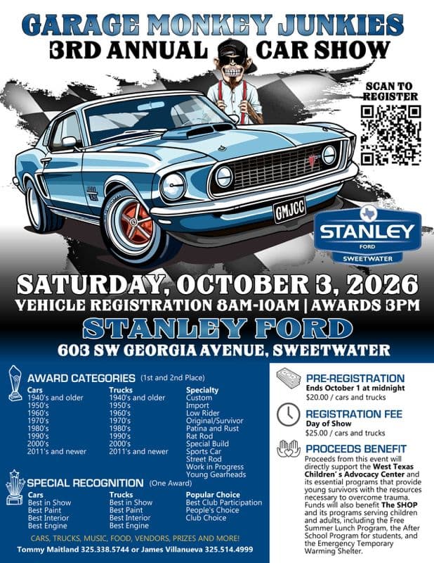 3rd Annual Garage Monkey Junkies Car & Truck Show