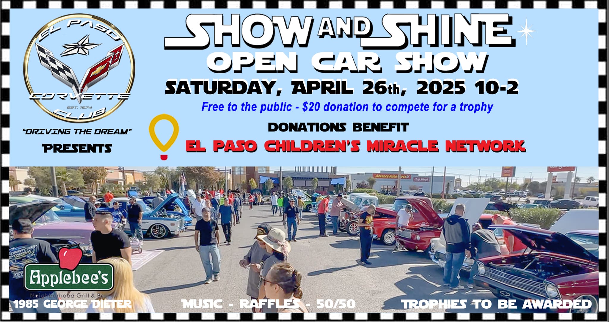 El Paso Corvette Club Presents Show & Shine Car Show