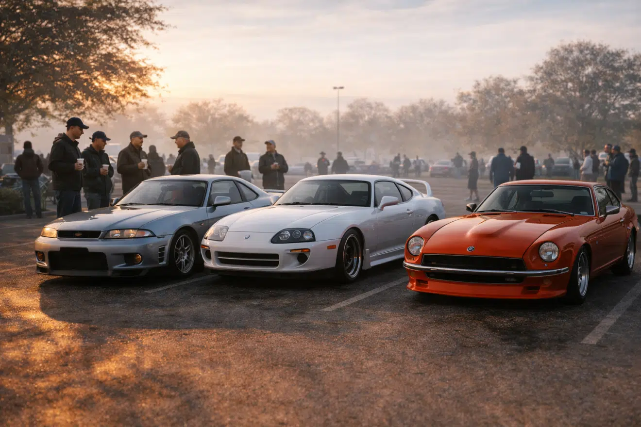 Cars & Coffee Darien Pacific Rim